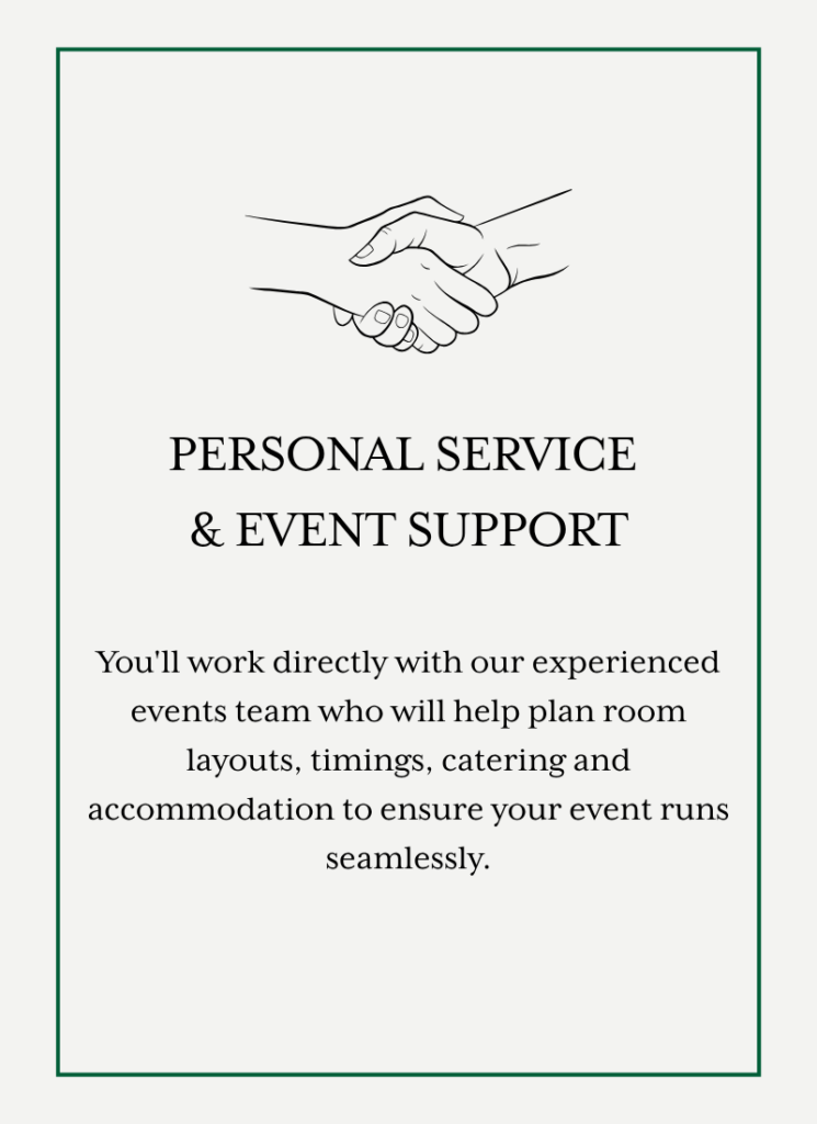 Personal service and event support 