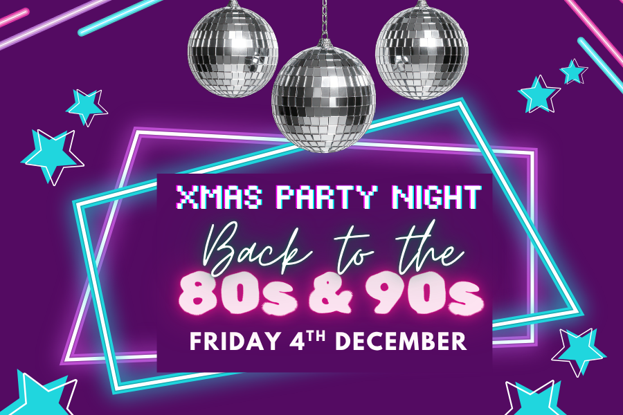 Retro Xmas Party Night